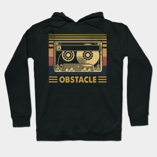 Flowers Graphic Obstacle Proud Name 70s 80s 90s Vintage Styles Hoodie